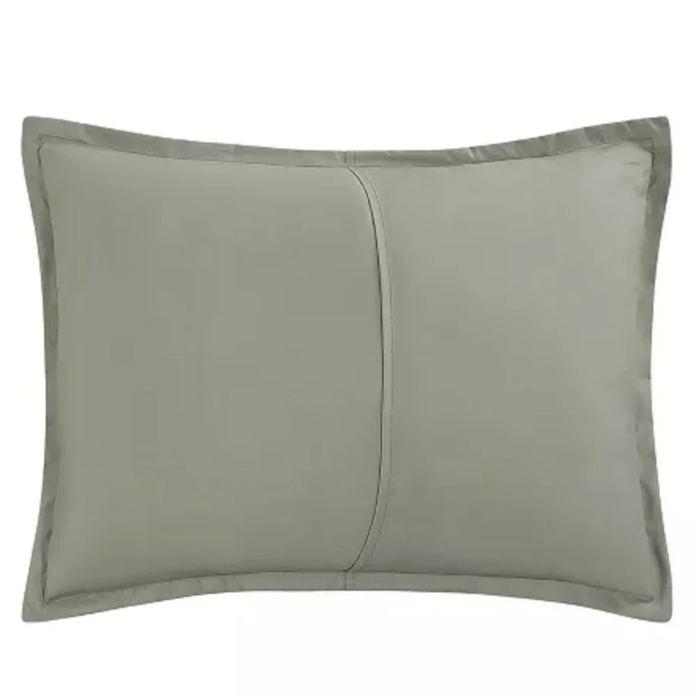 NWT Serene Green Floral Comforter Set